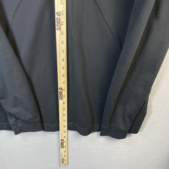 Cutter & Buck Shirt Mens XXL Black Performance DryTec Long Sleeve Golf Polo EUC - Picture 5 of 13